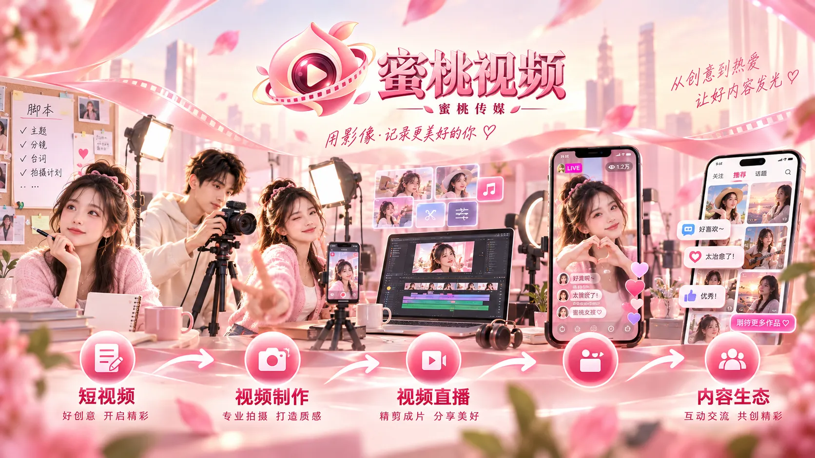 蜜桃传媒精选内容画面