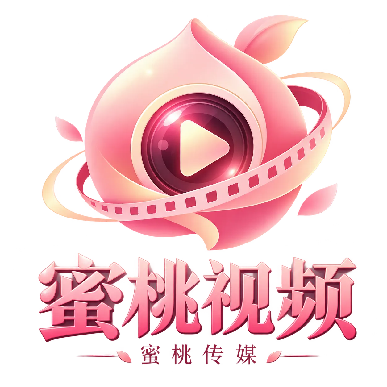 蜜桃传媒品牌标志
