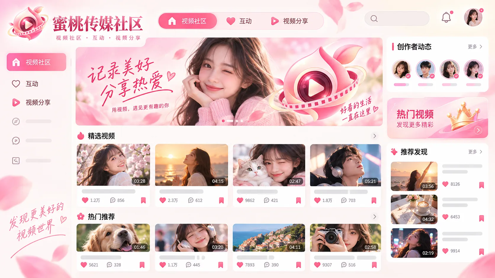 视频创作主题影像